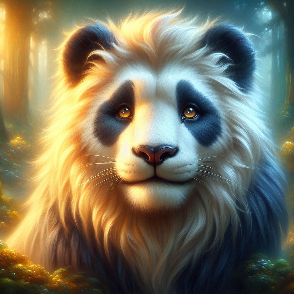 Panda-Lion Hybrid