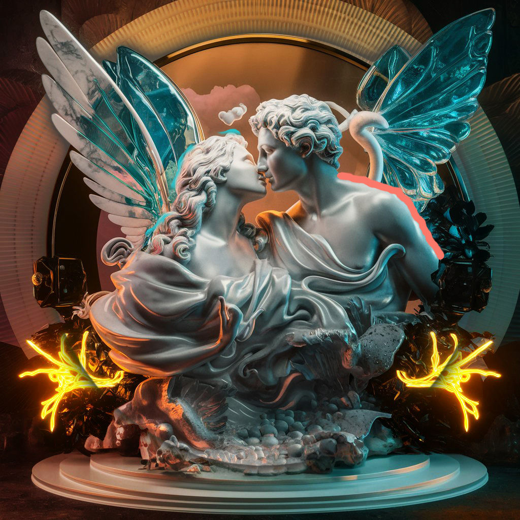 Marble Pop "Amore and Psiche"