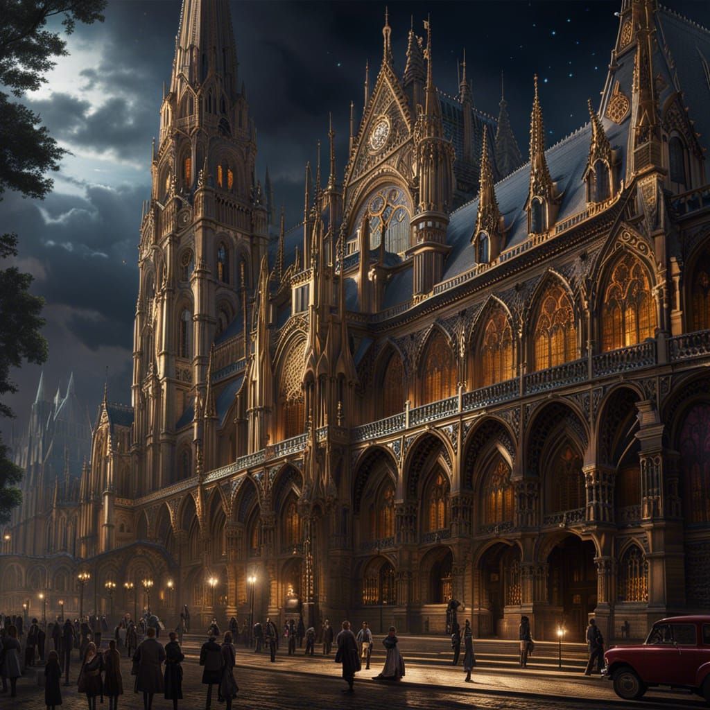 Gothic Churches  by @Kreative-eye