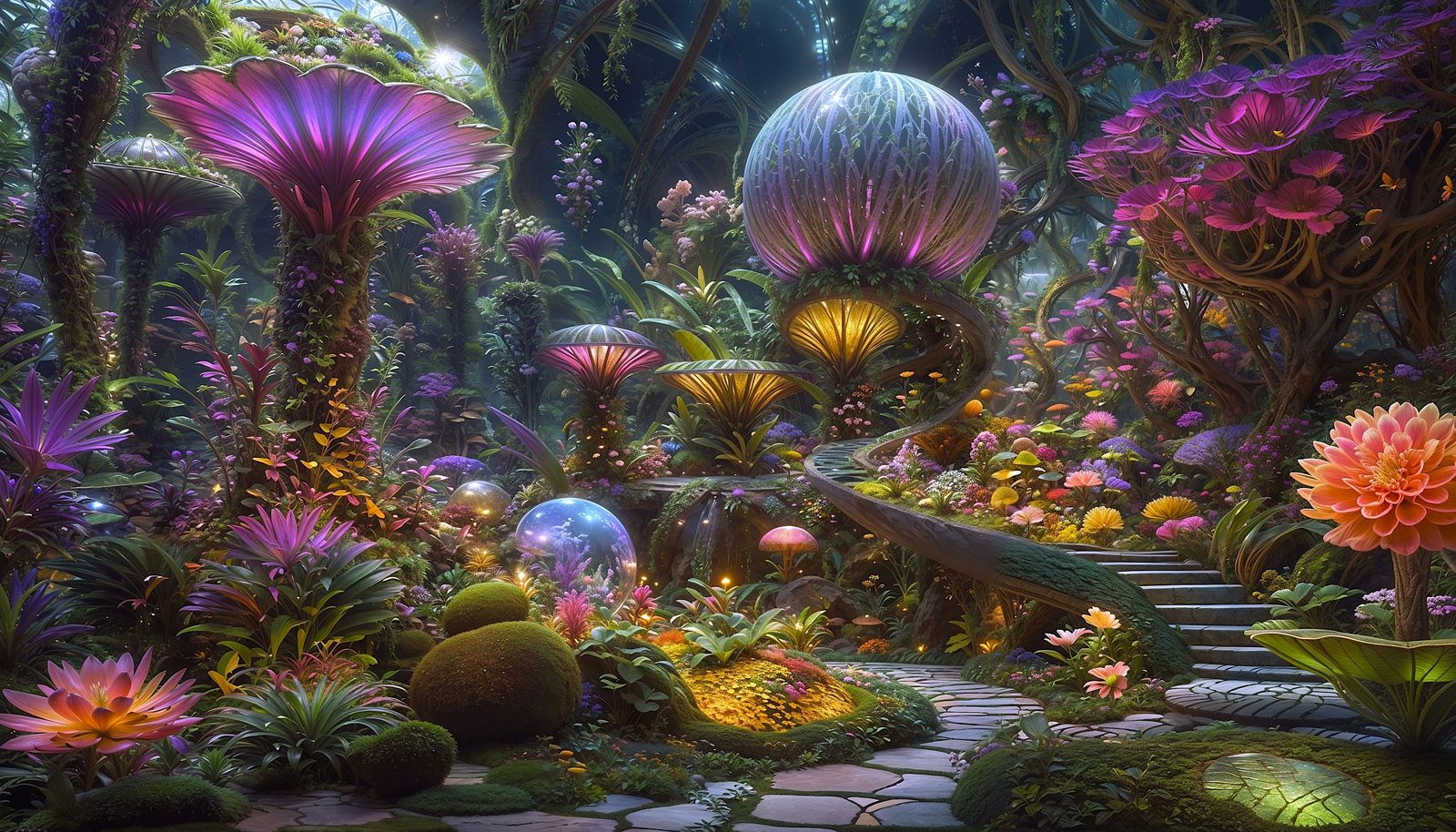 A path in an alien garden - Oldies Goldies #87