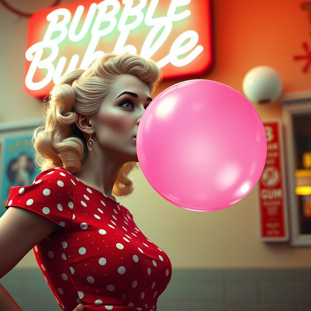 Bubble Gum  by @Warlock11