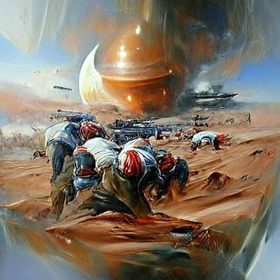 /imagine priompt: Jihad of the Muslim community against the ...