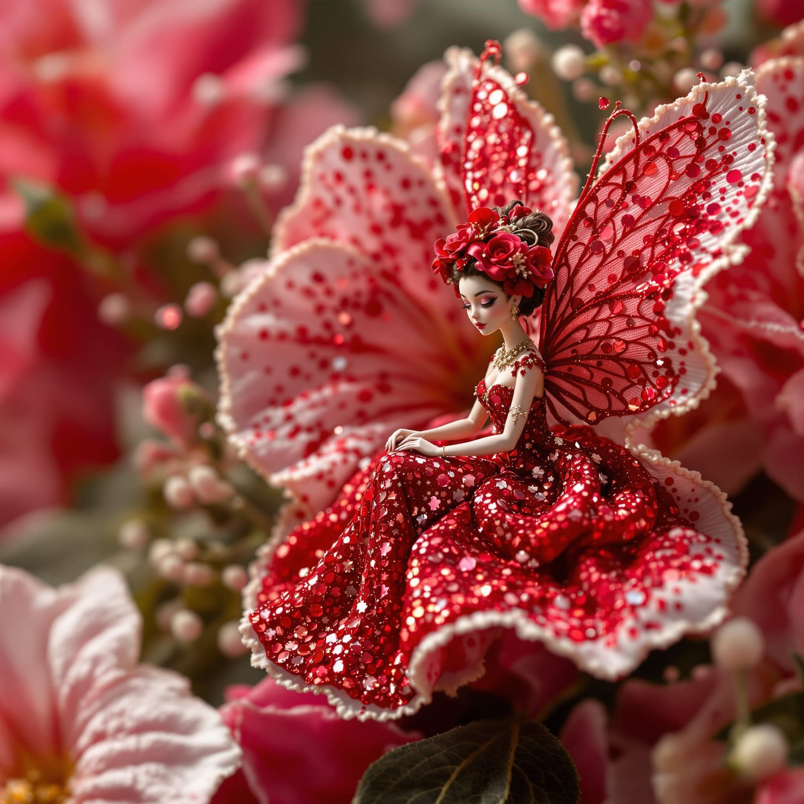 Flowery fairy  by @Valentin