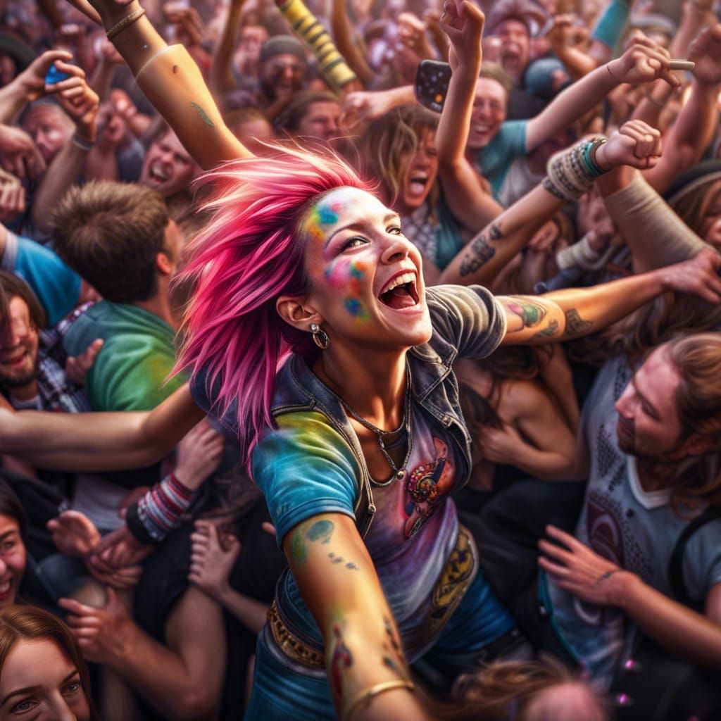 Ready For Crowdsurfing  by @Oceana