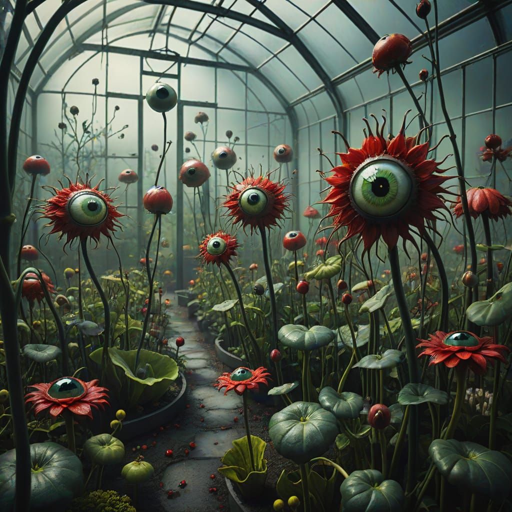 Eye Garden  by @Mina