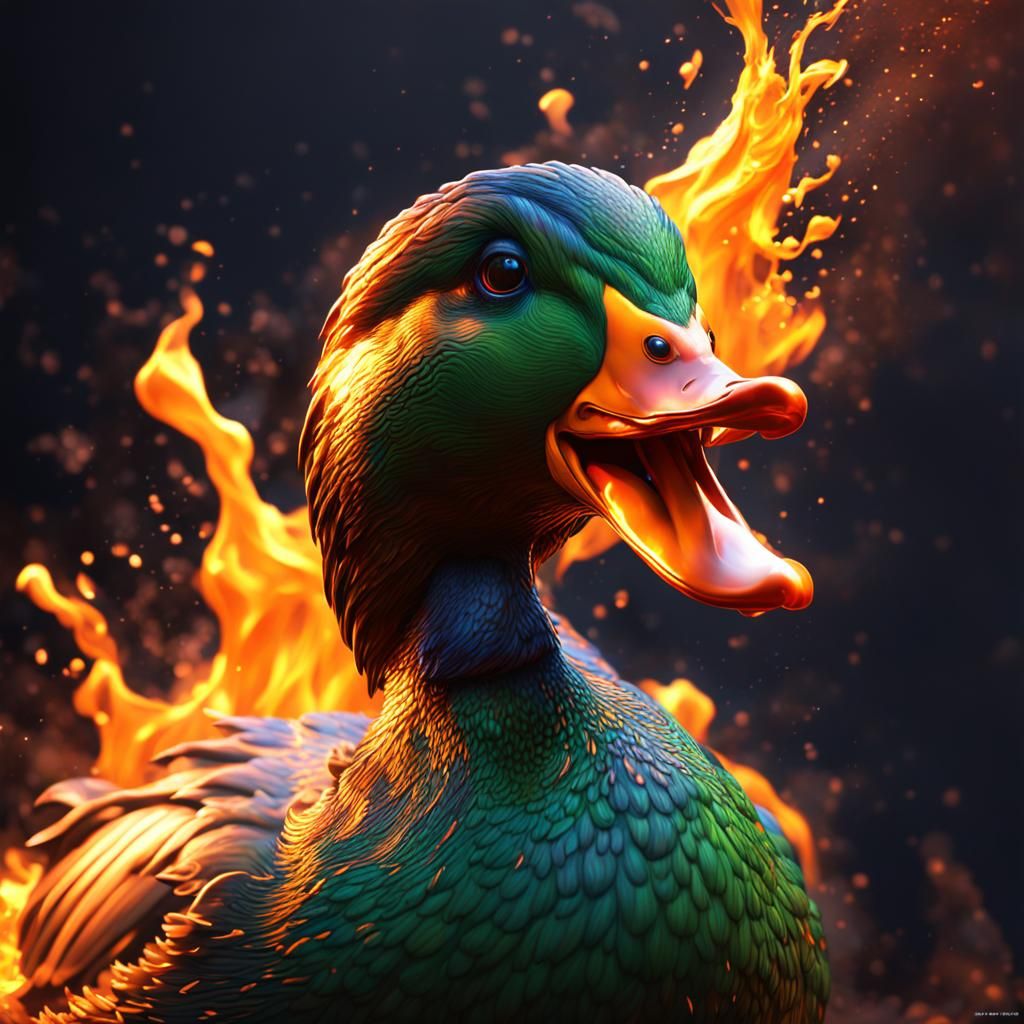Fire duck