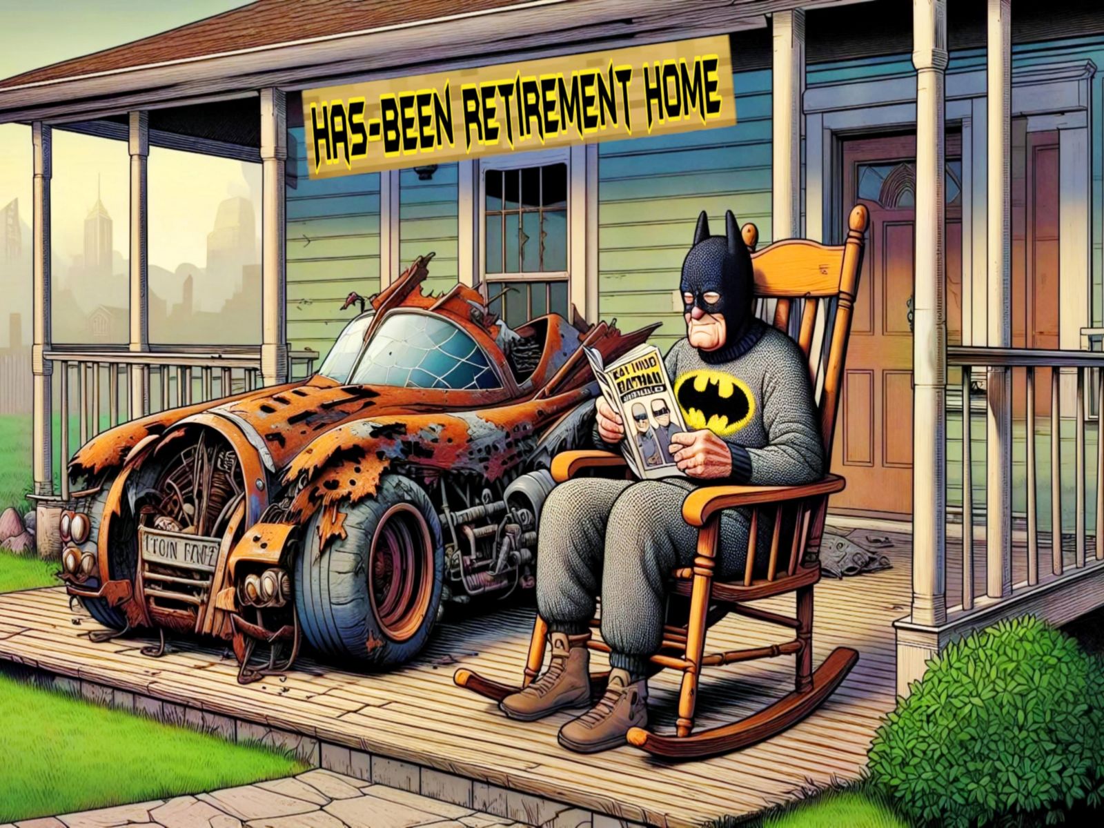 The Caped Codger: Batman’s Leisure Years