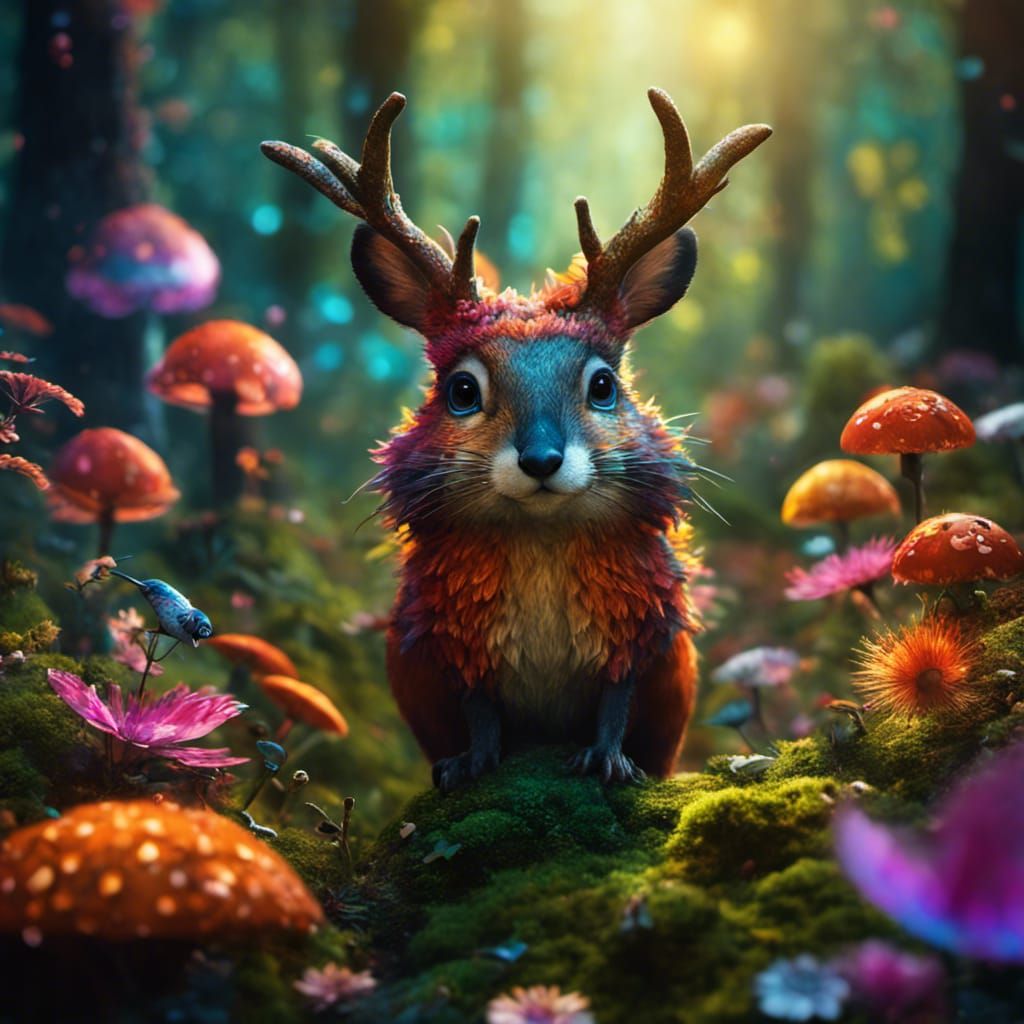 mythical creature  by @forge4ward