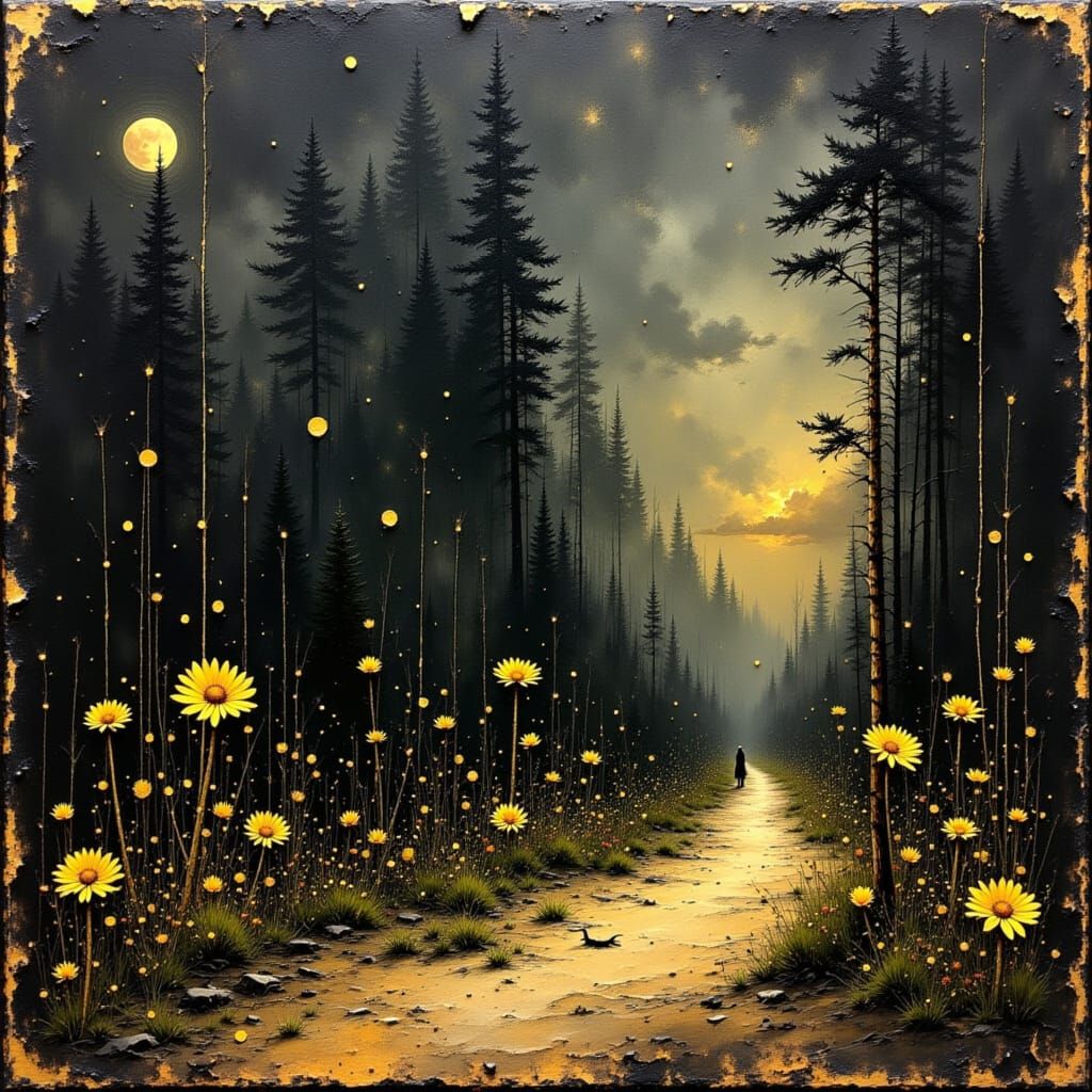 The Path  by @GreenNails 