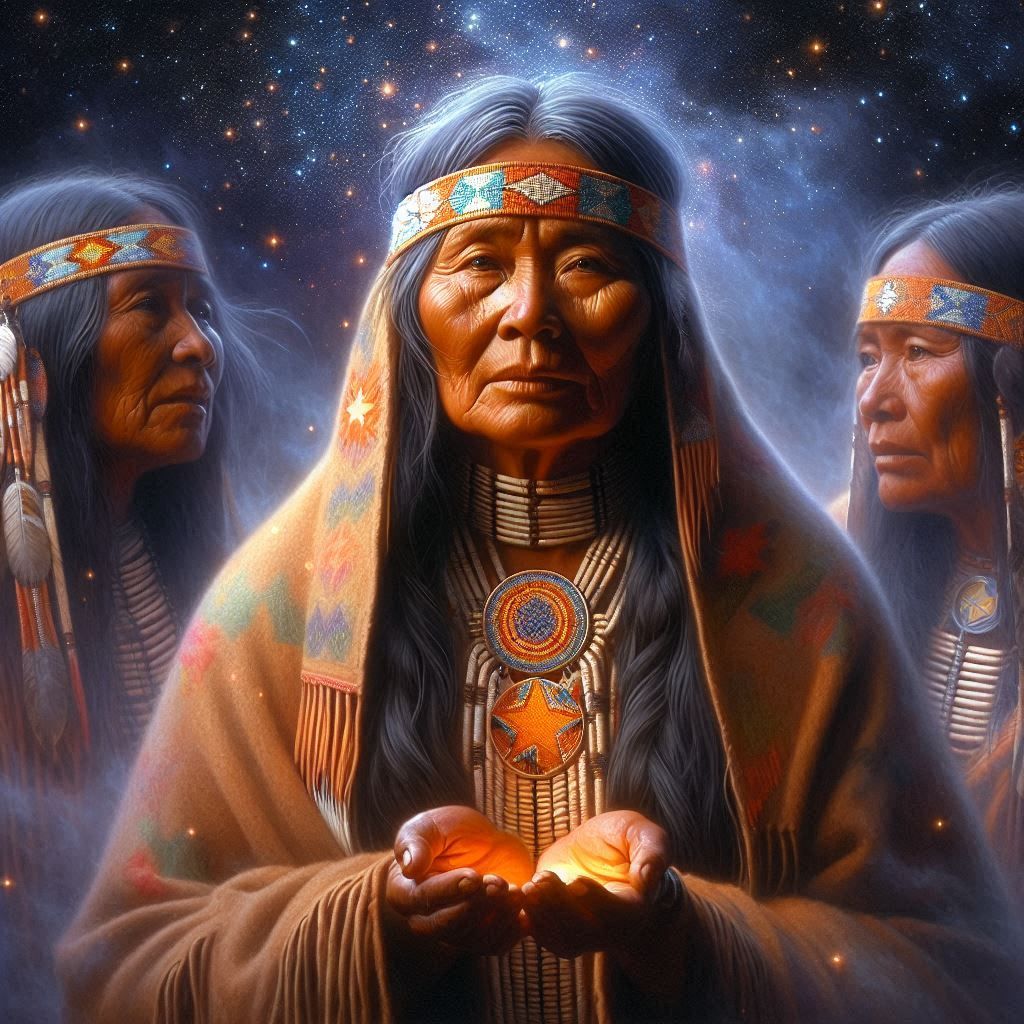 Seven Sisters Dancing With the Moon