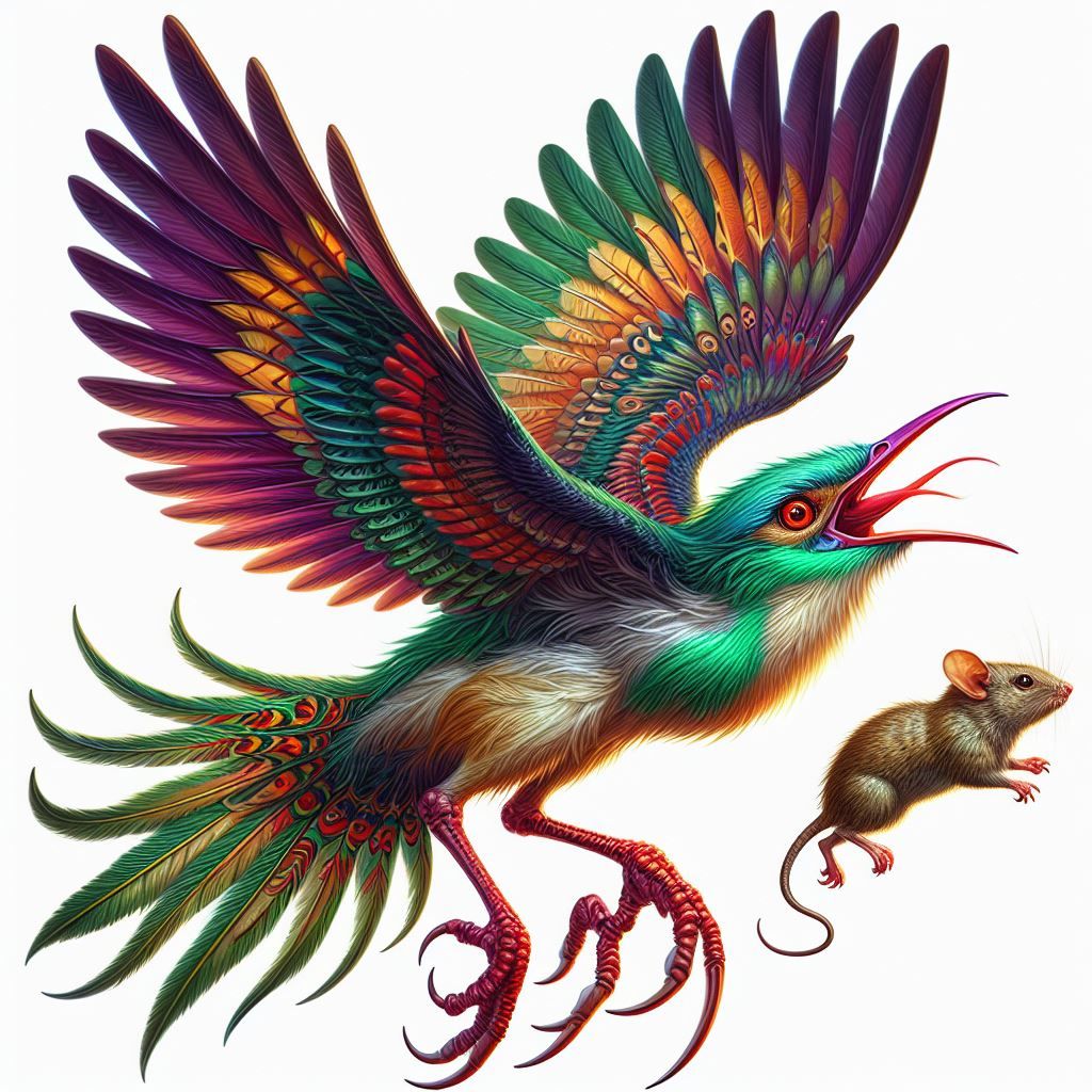 Zoological Print- Archaeopterix