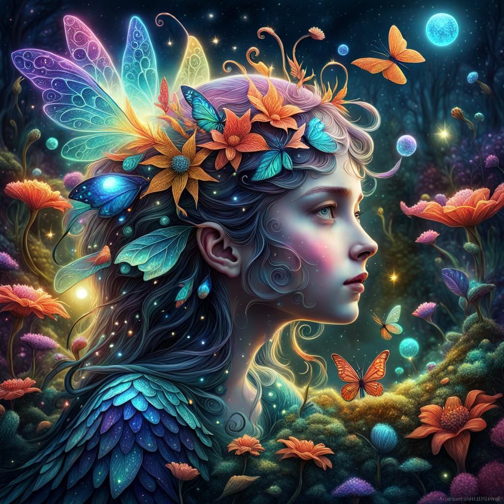 Magical Faeries - AI Generated Artwork - NightCafe Creator