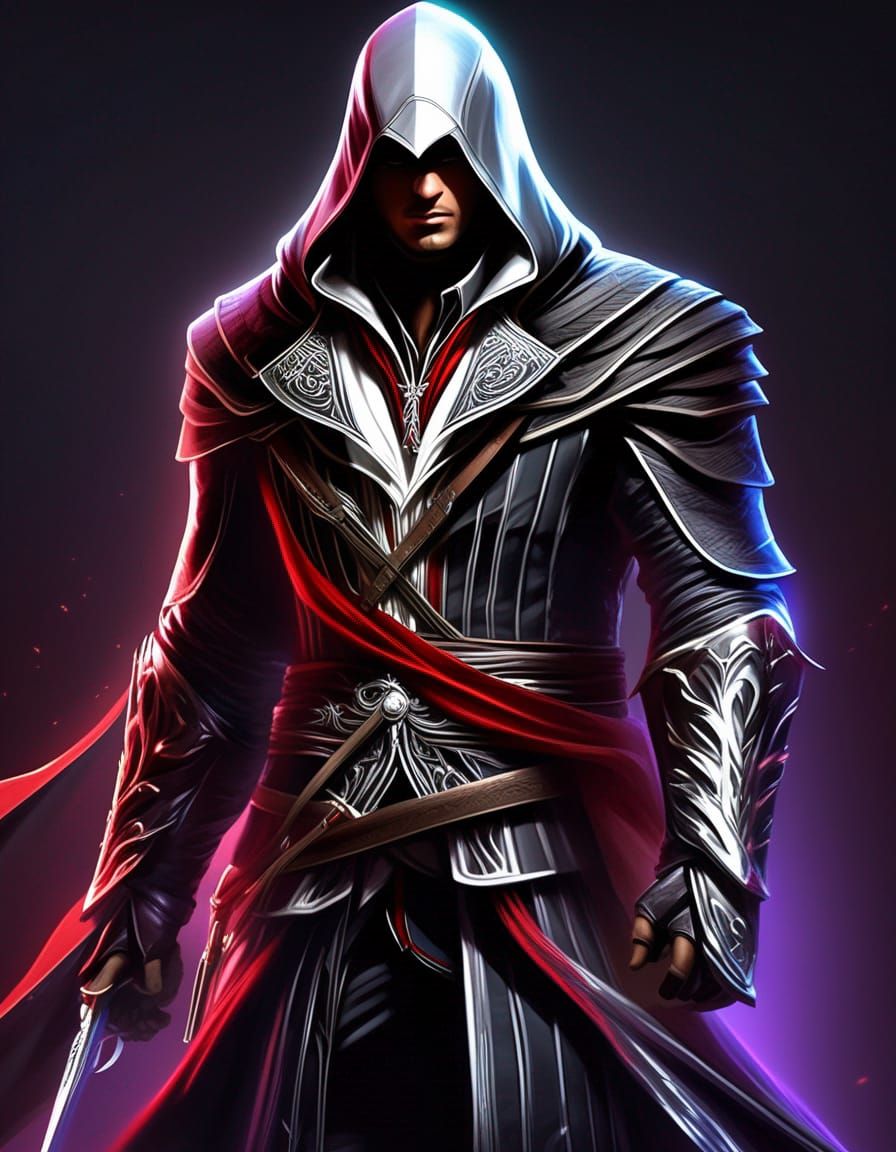 Ezio Auditore - The Best Assassin - Ai Generated Artwork - Nightcafe 