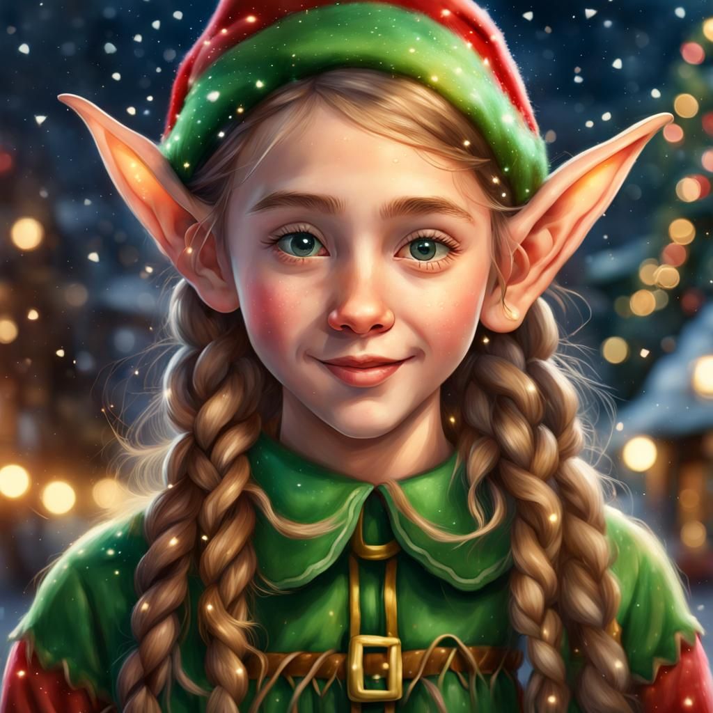 Santa's Helper AI Generated Artwork NightCafe Creator