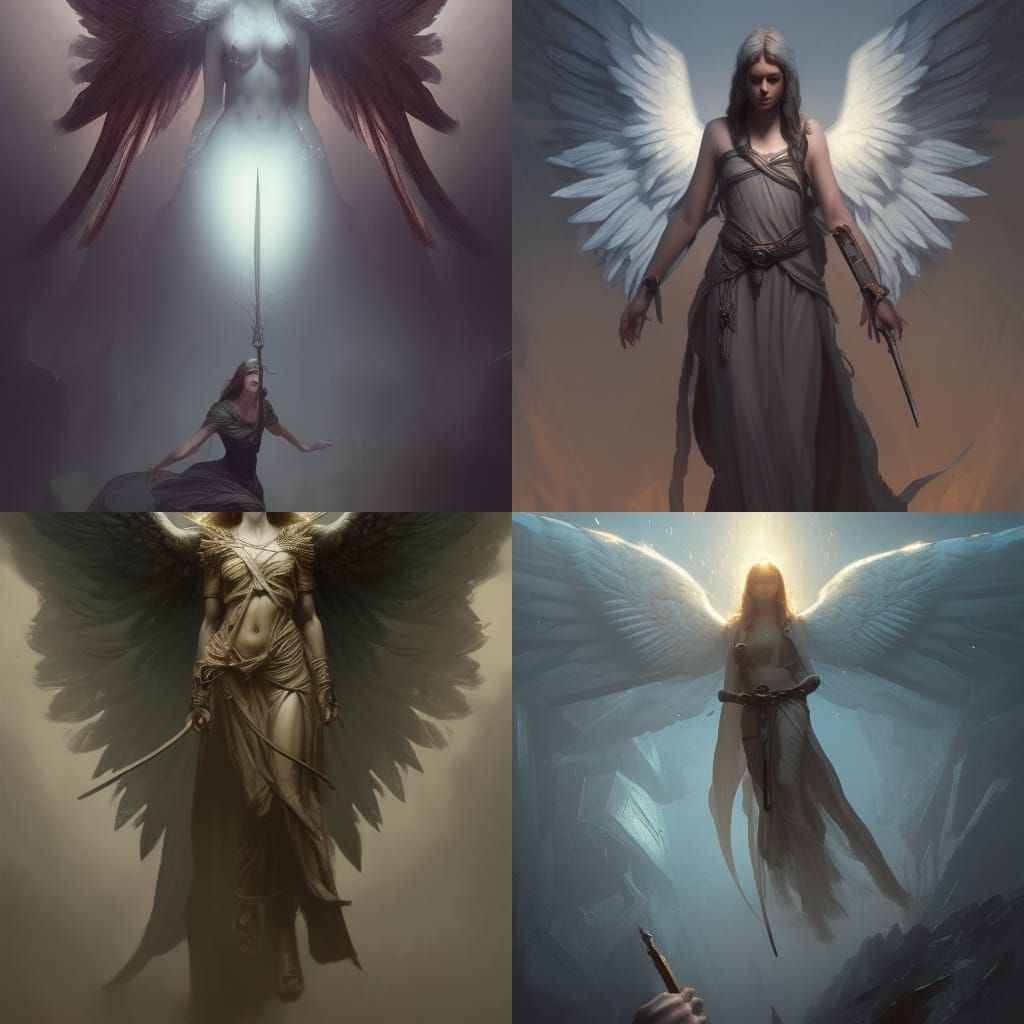 Biblically accurate angel