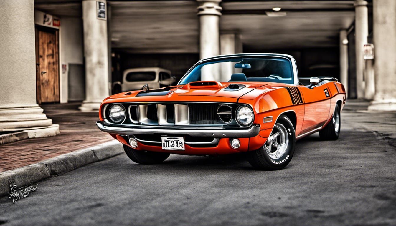 1971 Plymouth Hemi Cuda Convertible