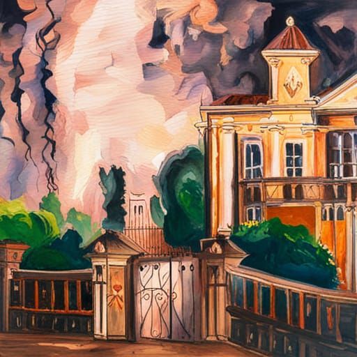 Ornate Mansion