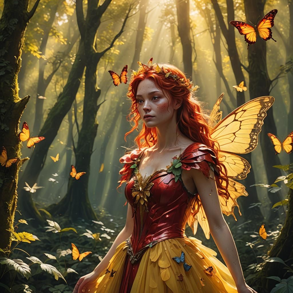 Butterfly Forest Fae