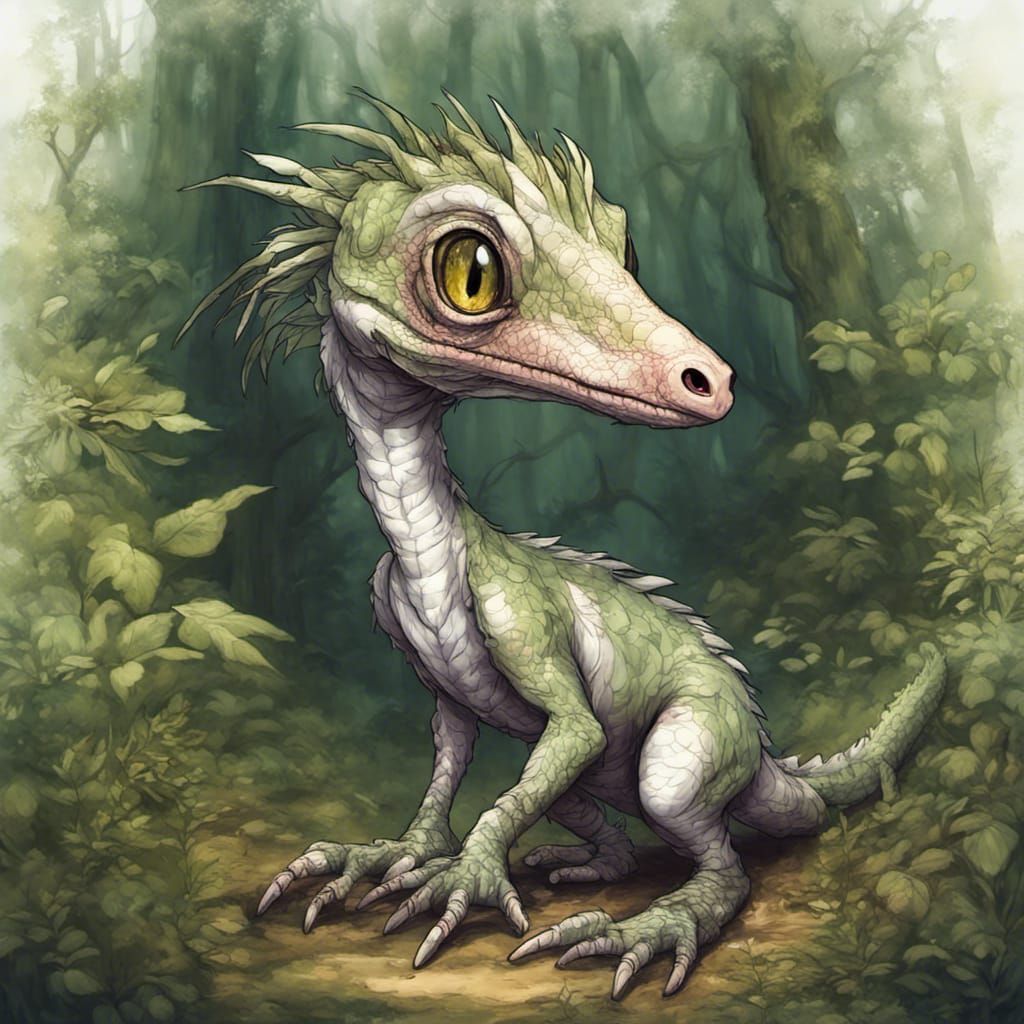 Compsognathus   by @Quibbles