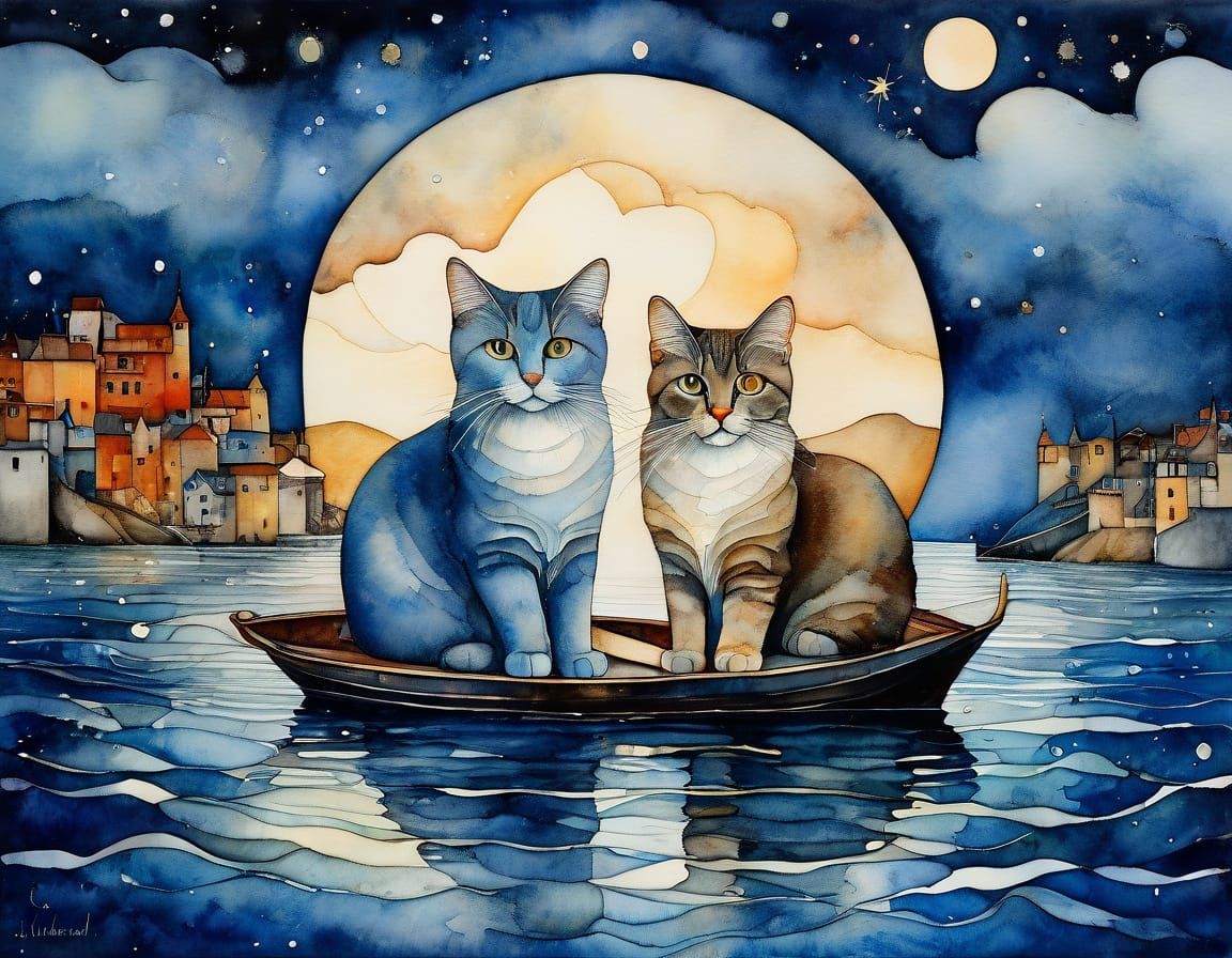 We're on the same boat, literally!