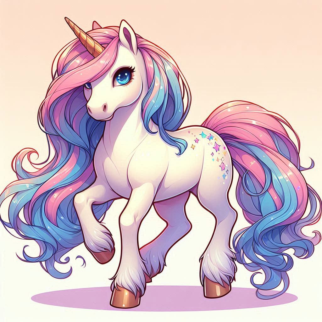 Cel-Shaded Unicorn