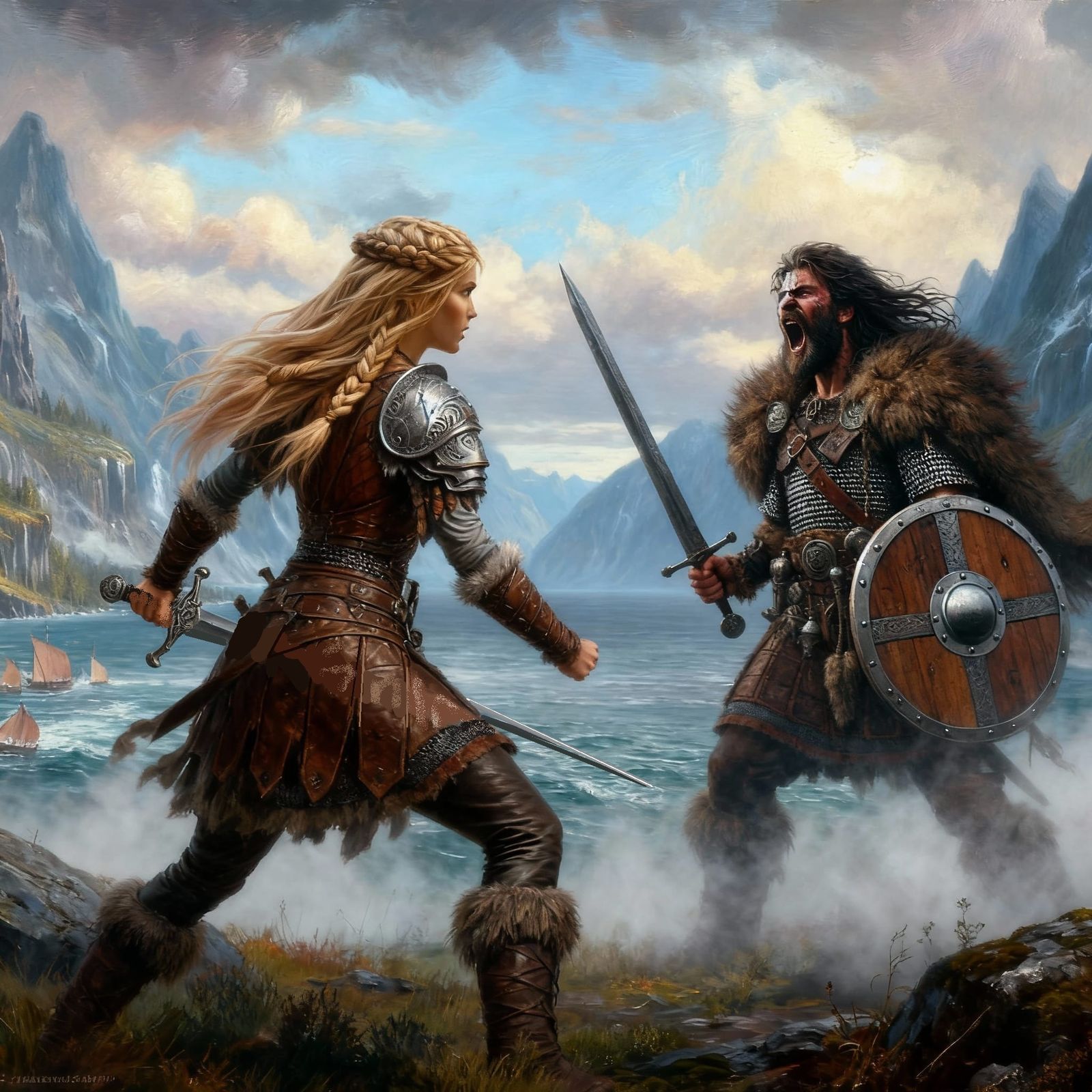 Freya and the Barbarian