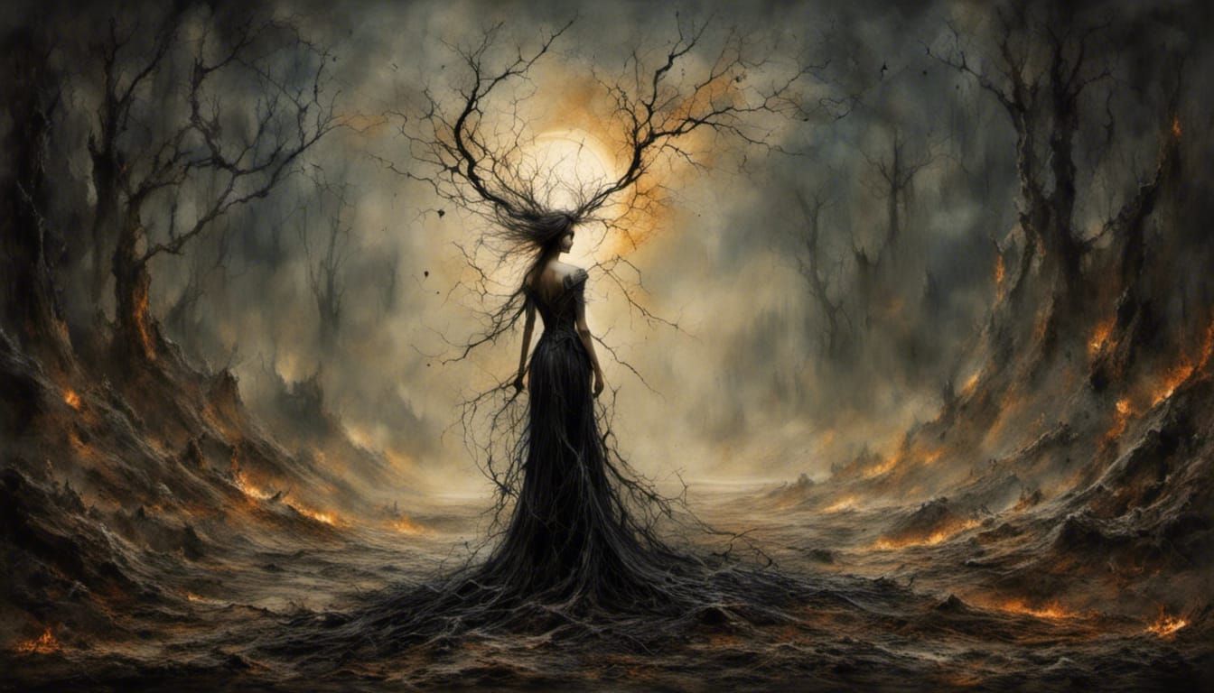 Lady of the Night Forest