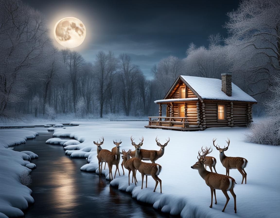 Winter river scape 1