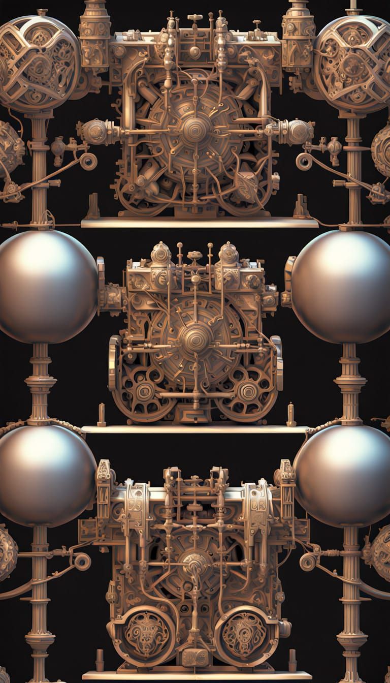 Extrapolate and Illustrate Four Distinct Different... - AI Art