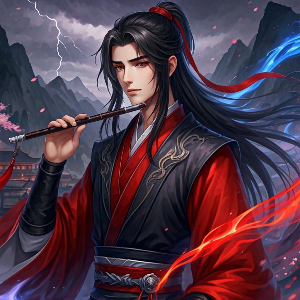  Wei Wuxian from the Untamed  by @KrisB