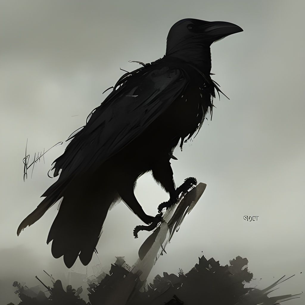 crow2 - AI Generated Artwork - NightCafe Creator