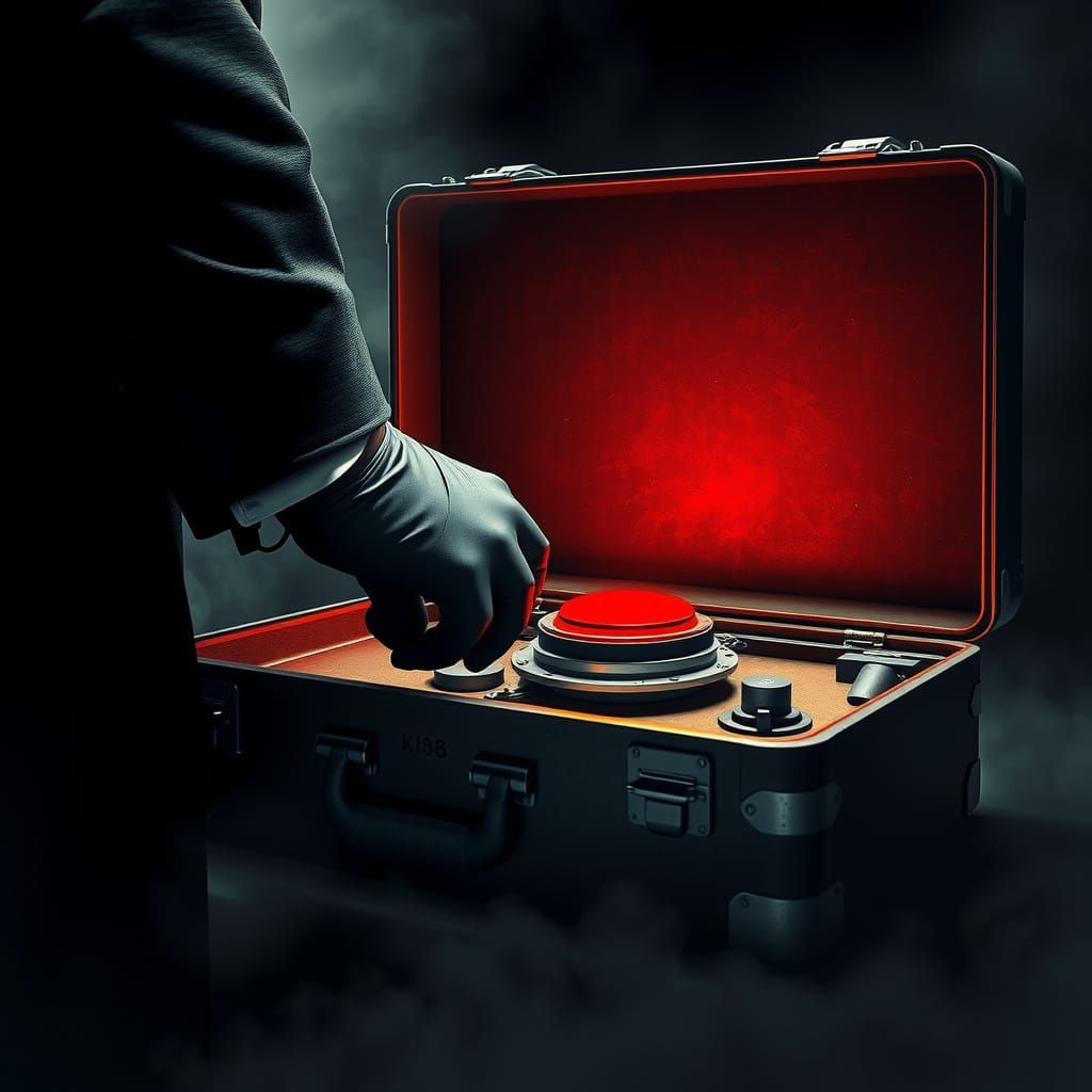 Nuclear briefcase  by @aeroslav
