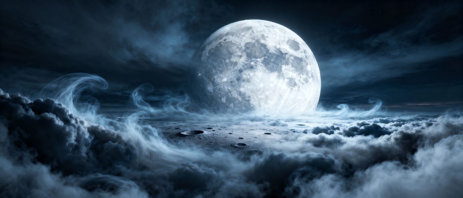 Full Moon  by @Textured Color