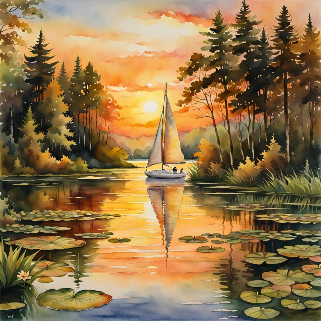 Weekend at the Lake  by @Chelle