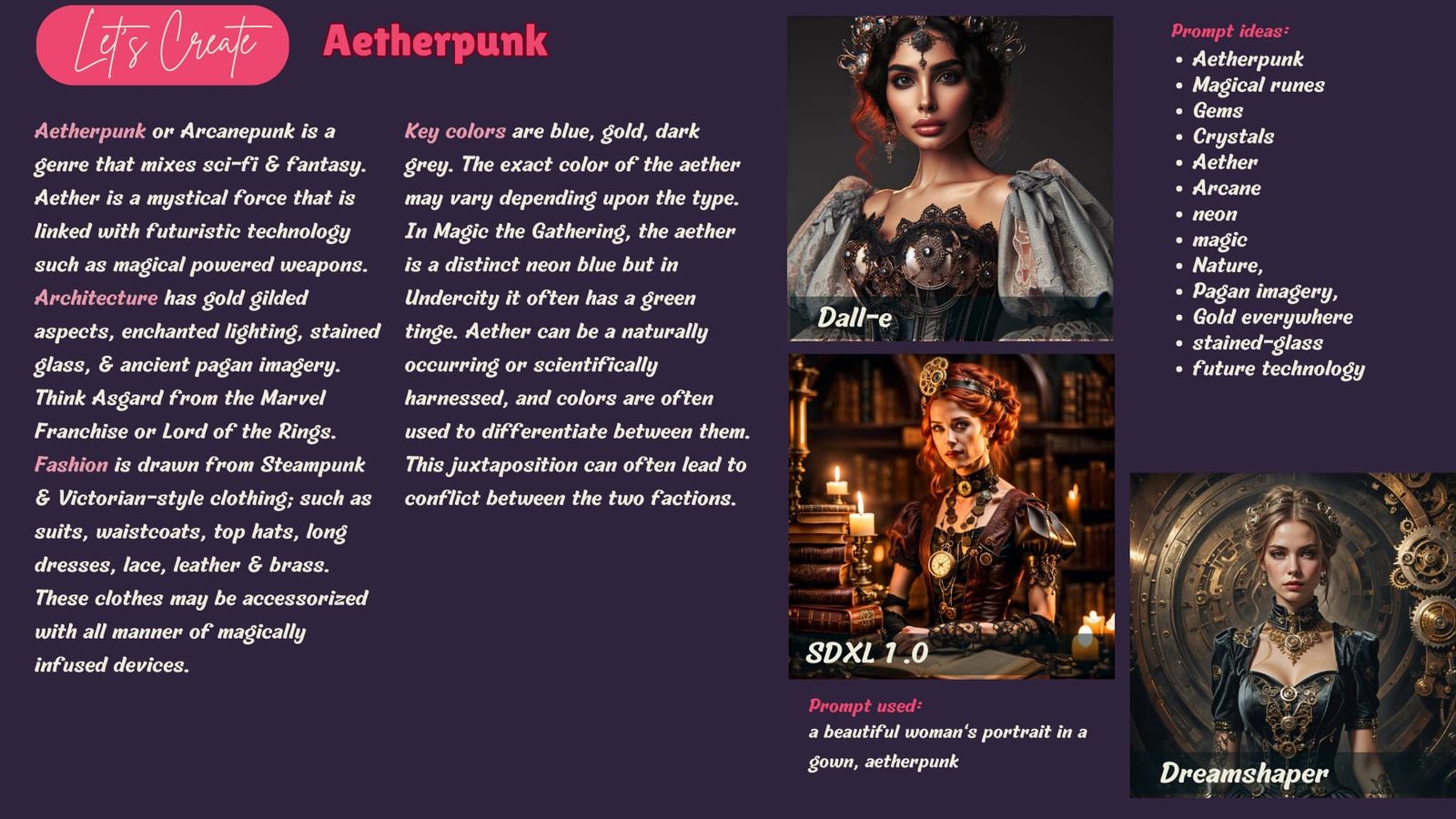 Let's Create - Aetherpunk