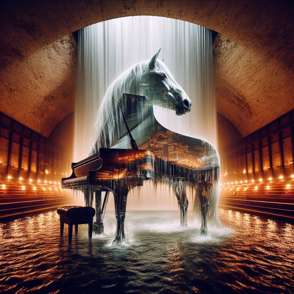 Piano Horse