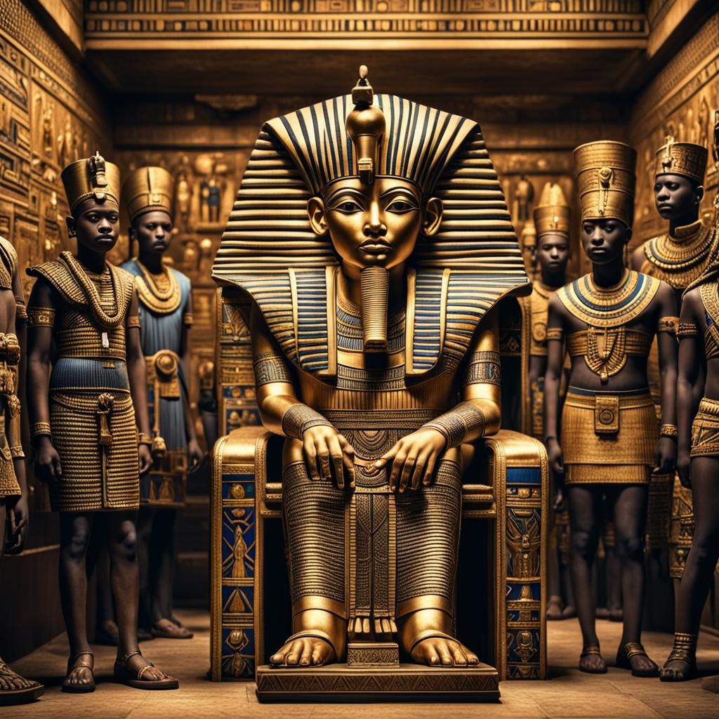 The boy king Tutunkhamun