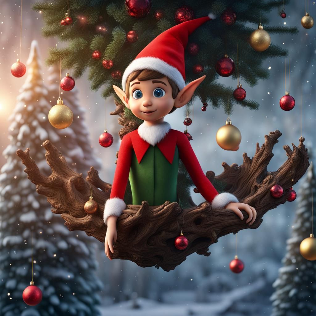 An Elf On The Shelf AI Generated Artwork NightCafe Creator
