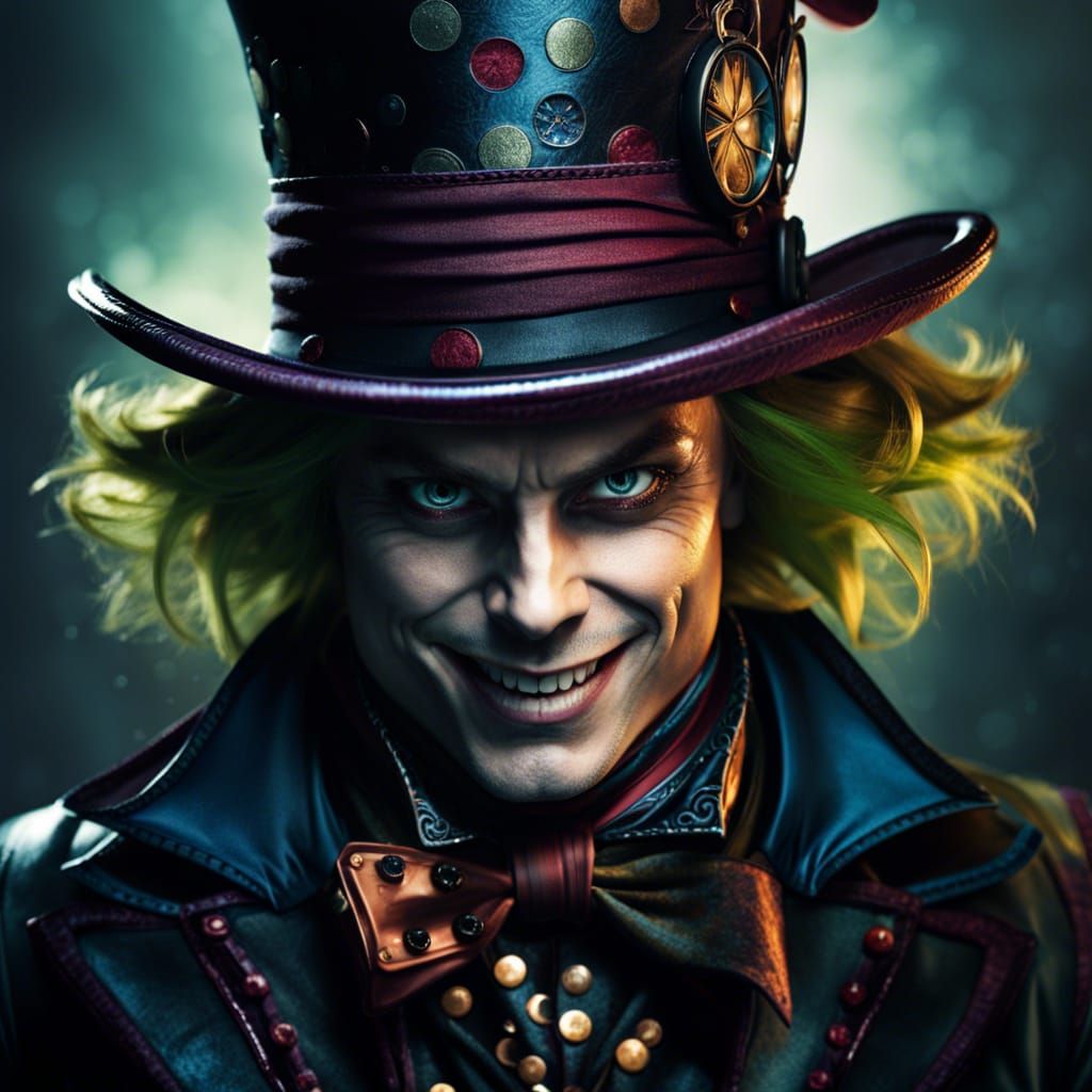 Supervillain Mad Hatter  by @Fable