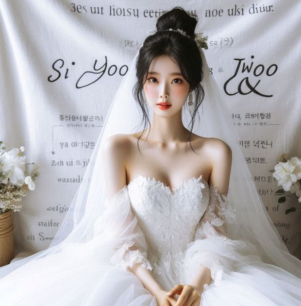 my cousin ji yoo's wedding day~~ 💍🕊️💒