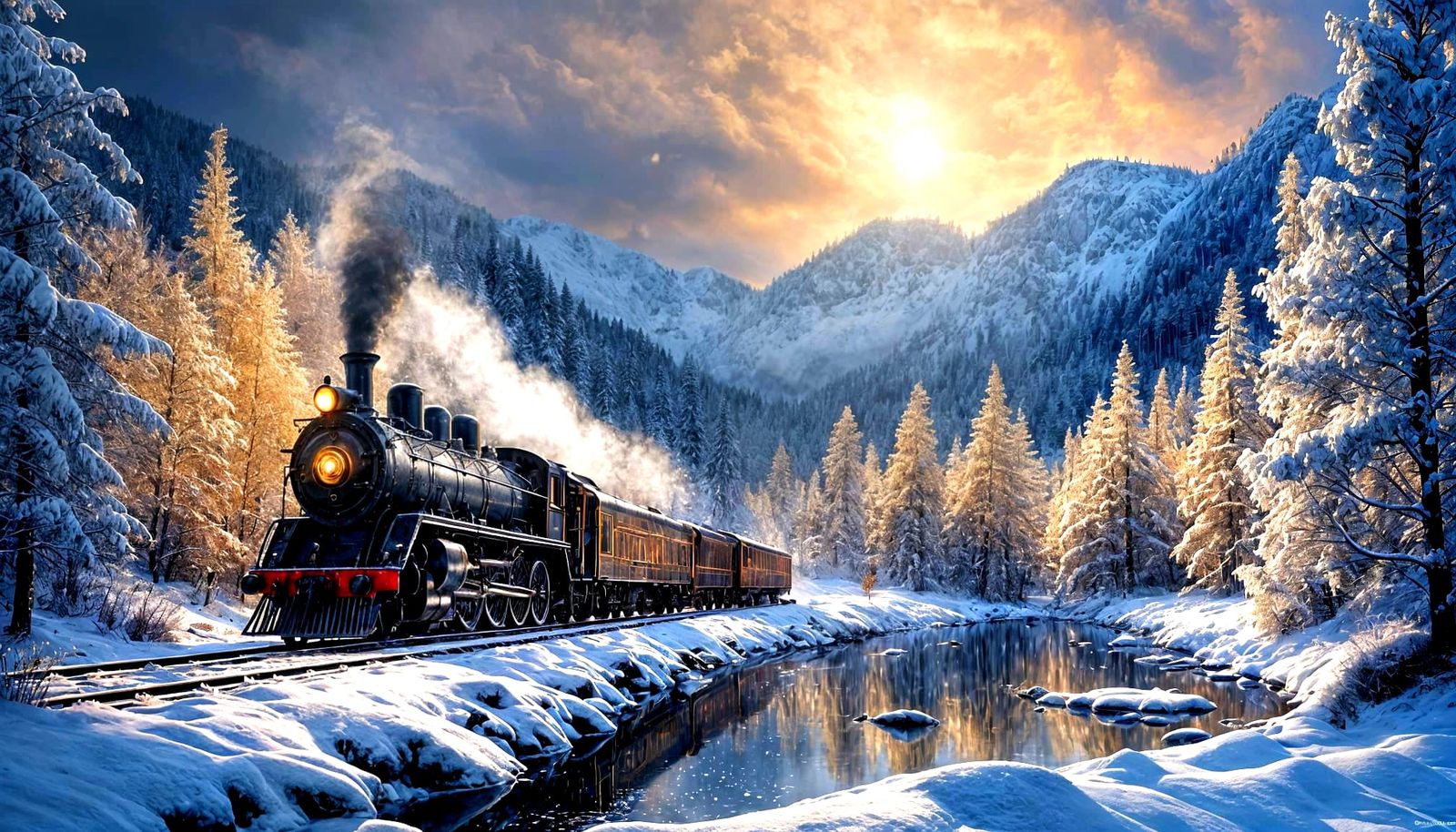 “Through the Silent Snow”  by @W4rstr0m