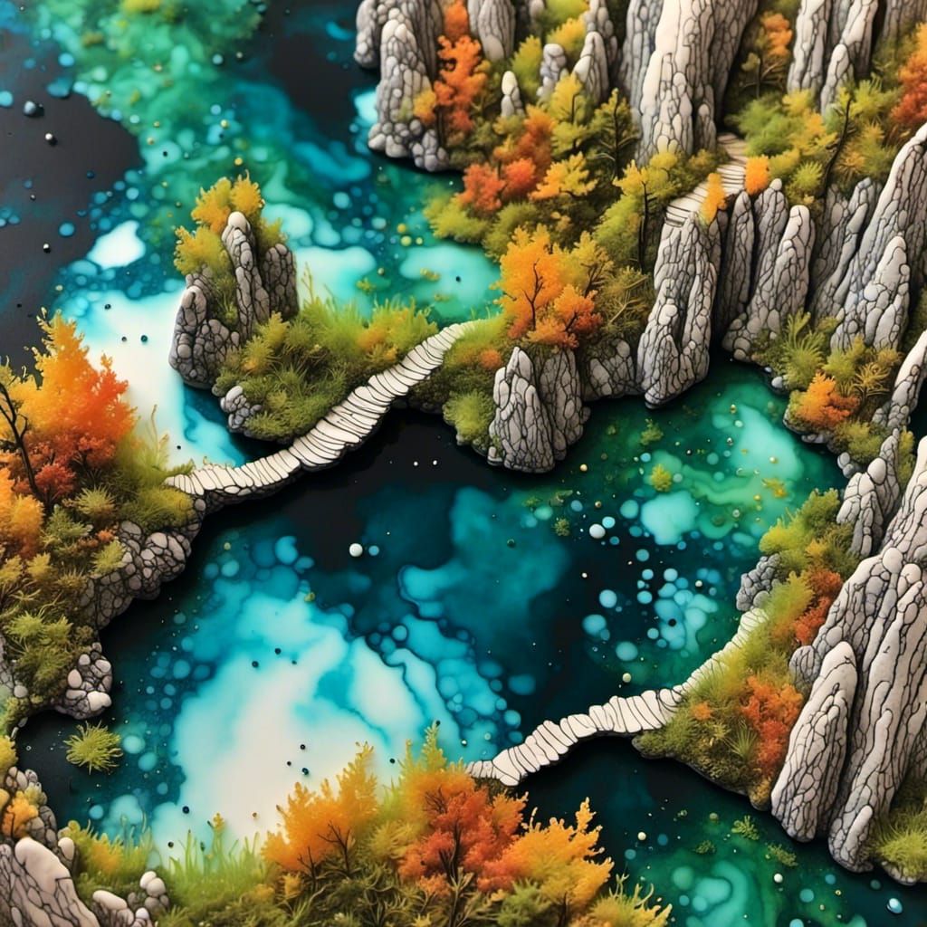 Ink and Resin