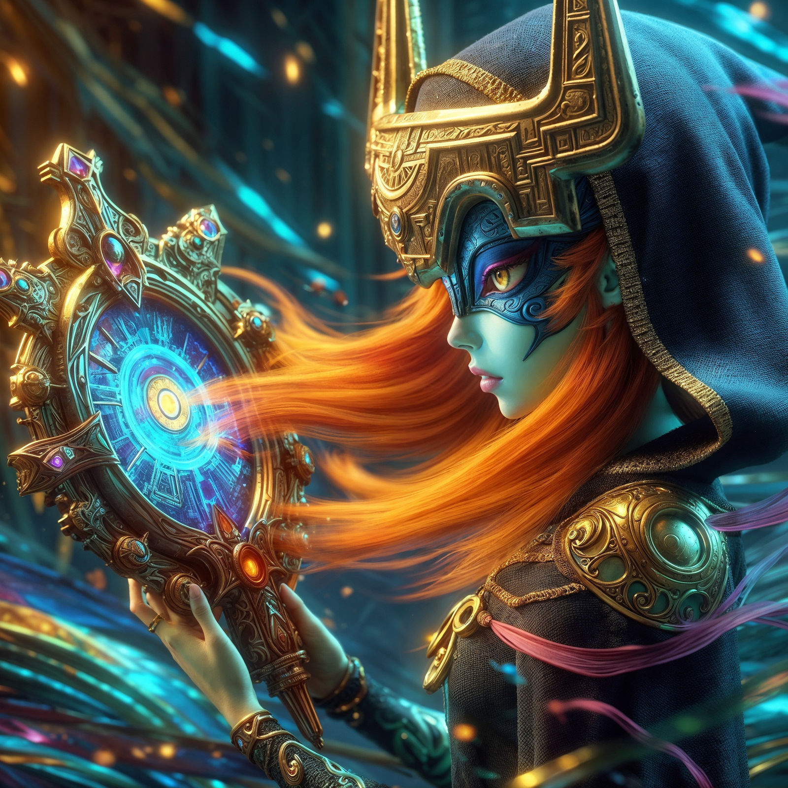 Looking through the twilight looking glass.