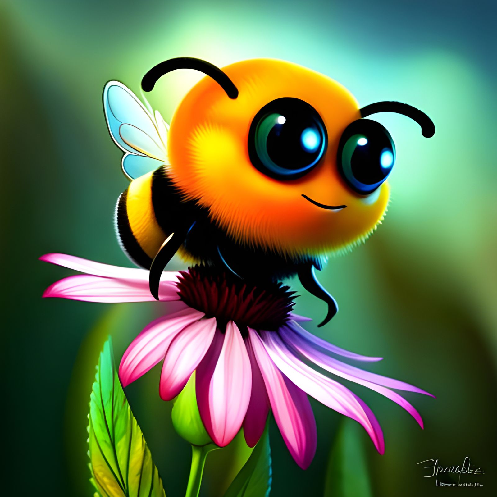 Busy Bee  by @twookiegeddon 