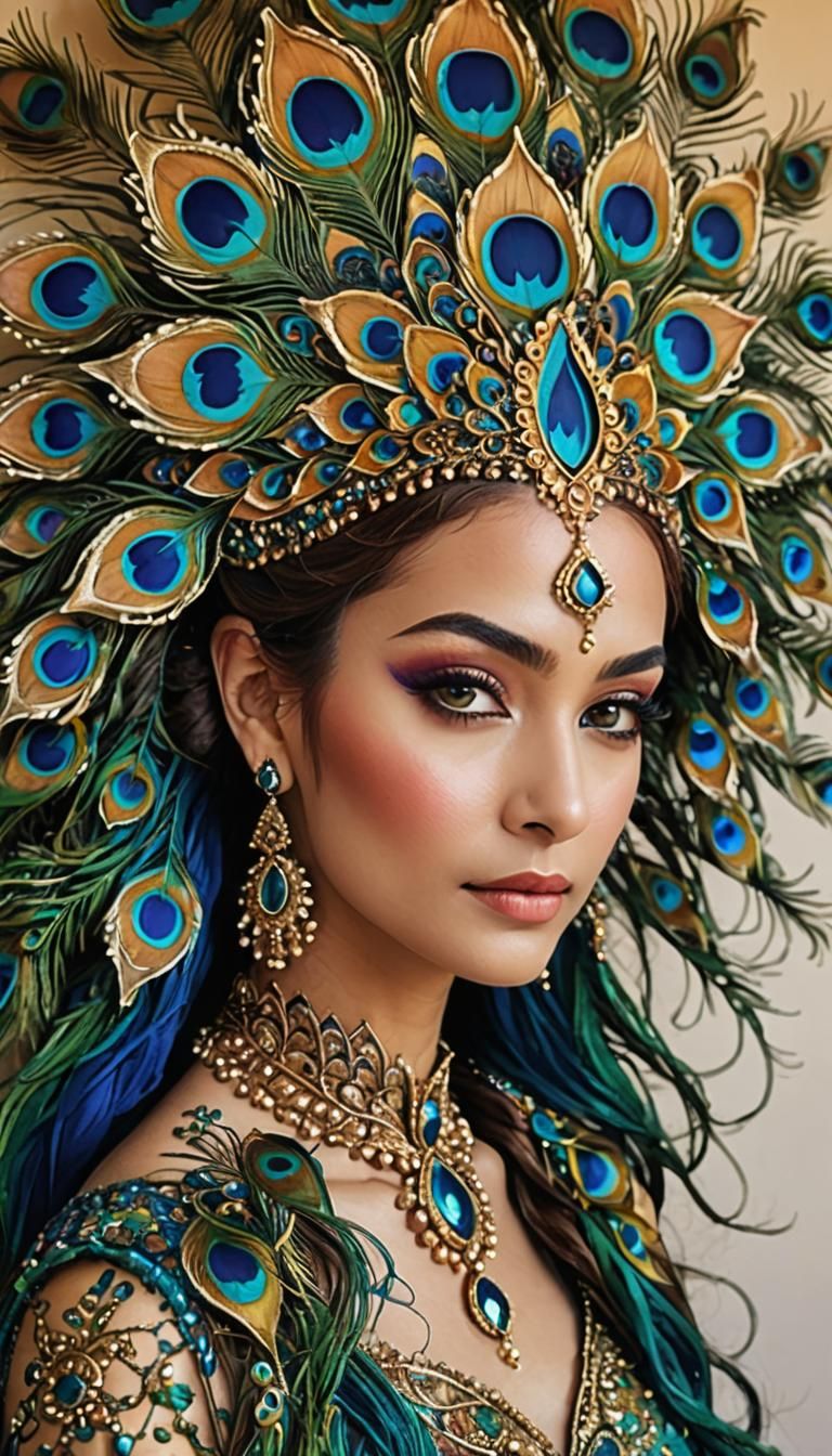 Peacock Queen woman