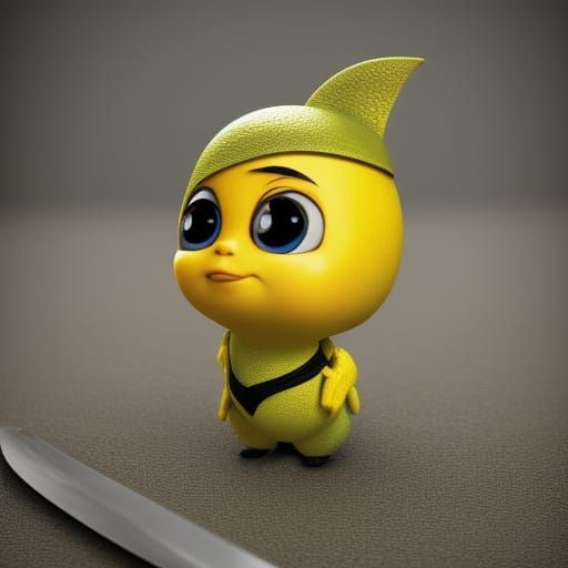 Cute Lemon Ninja