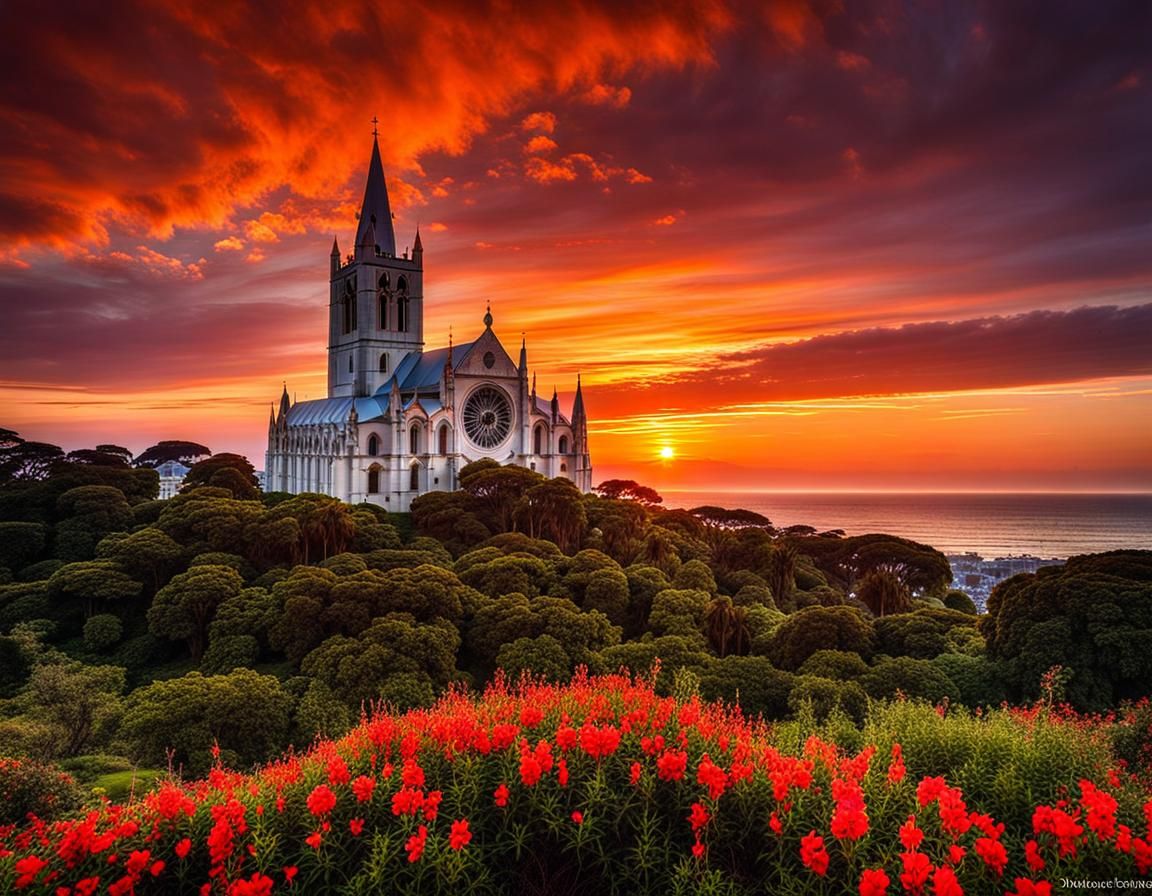 Summer evening  by @Staircase Flash