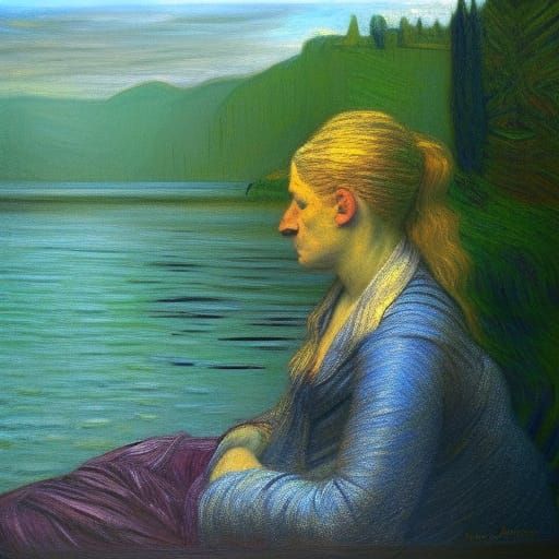 Peaceful silence -
Artists: Monet, Van Gogh, da Vinci, Miche...