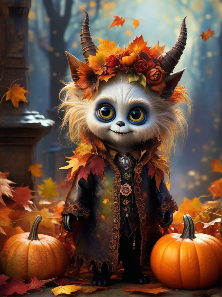 Cute Halloween Monsters