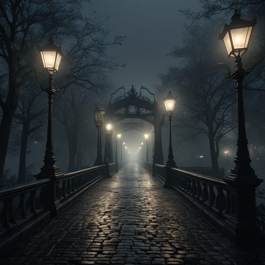 Misty solitude   by @Accidentalrage